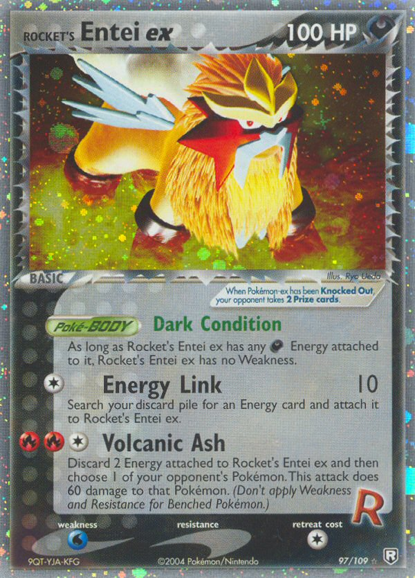 Rocket's Entei ex (97/109) [EX: Team Rocket Returns] | Galactic Gamez