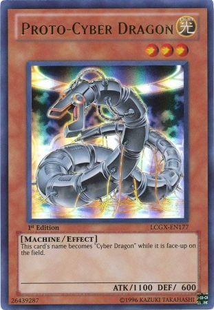 Proto-Cyber Dragon [LCGX-EN177] Ultra Rare | Galactic Gamez