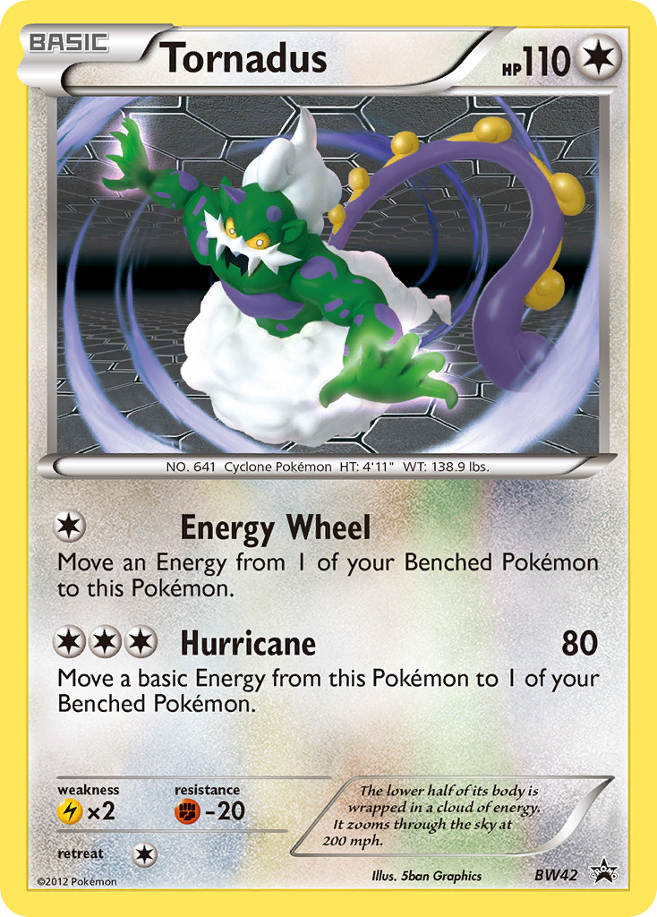 Tornadus (BW42) [Black & White: Black Star Promos] | Galactic Gamez