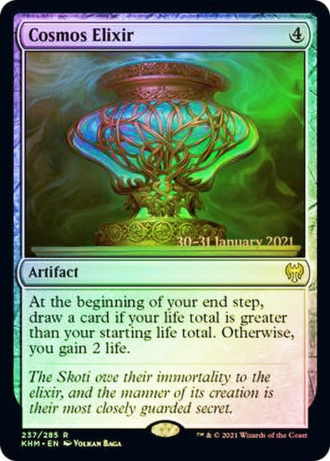 Cosmos Elixir  [Kaldheim Prerelease Promos] | Galactic Gamez