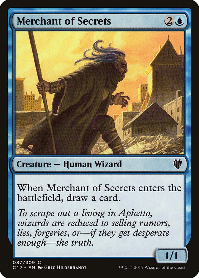Merchant of Secrets [Commander 2017] | Galactic Gamez