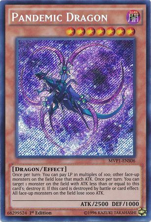Pandemic Dragon [MVP1-ENS06] Secret Rare | Galactic Gamez