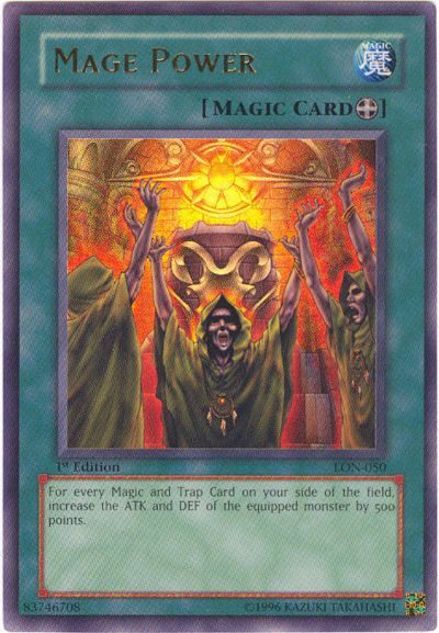 Mage Power [LON-050] Ultra Rare | Galactic Gamez