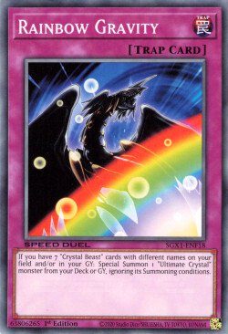 Rainbow Gravity [SGX1-ENF18] Common | Galactic Gamez