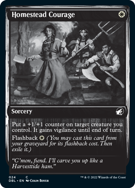 Homestead Courage [Innistrad: Double Feature] | Galactic Gamez