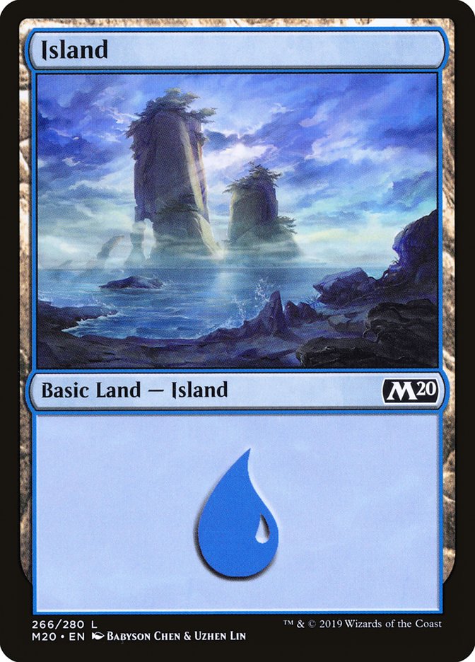 Island (#266) [Core Set 2020] | Galactic Gamez