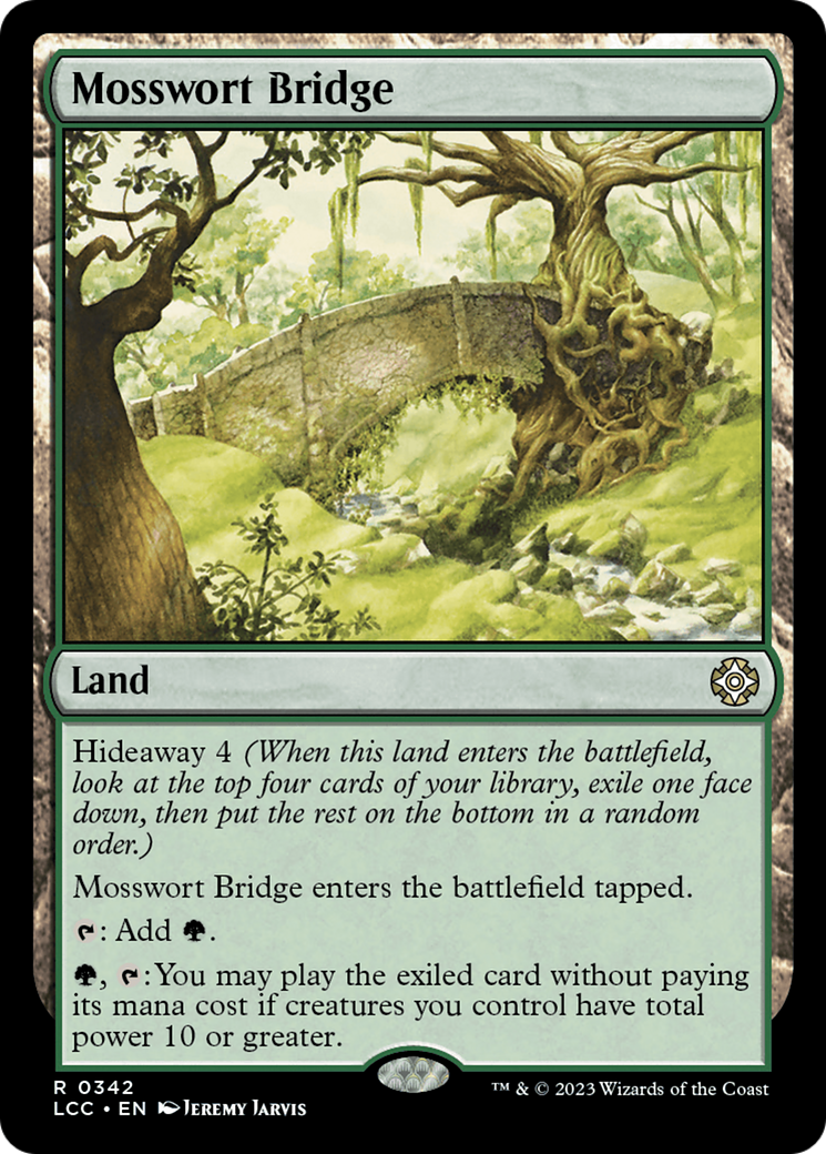 Mosswort Bridge [The Lost Caverns of Ixalan Commander] | Galactic Gamez