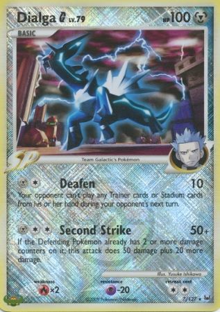 Dialga G (7/127) (League Promo) [Platinum: Base Set] | Galactic Gamez