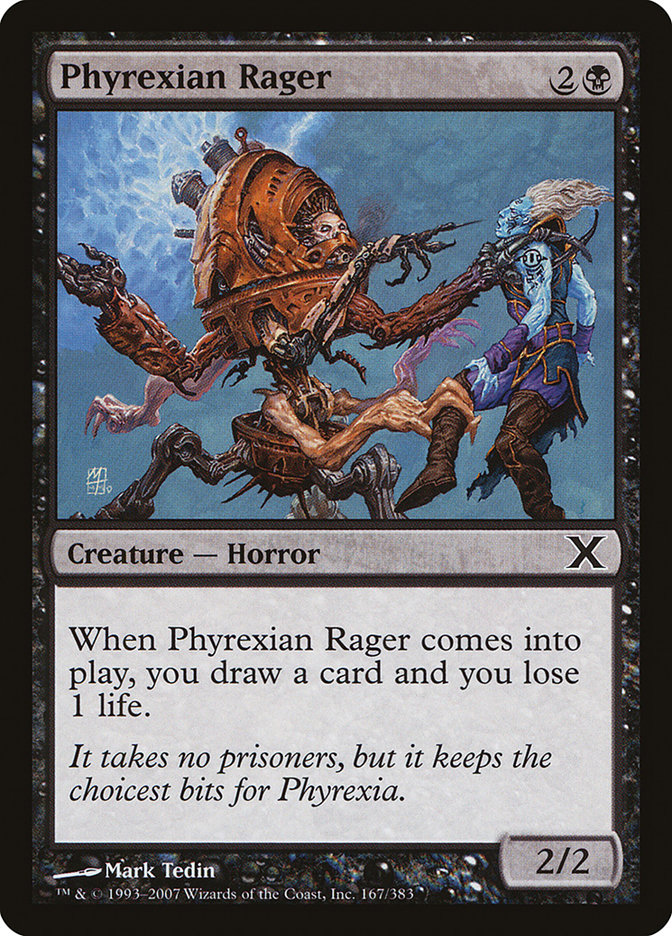 Phyrexian Rager [Tenth Edition] | Galactic Gamez