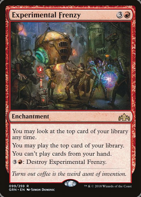 Experimental Frenzy [Guilds of Ravnica] | Galactic Gamez