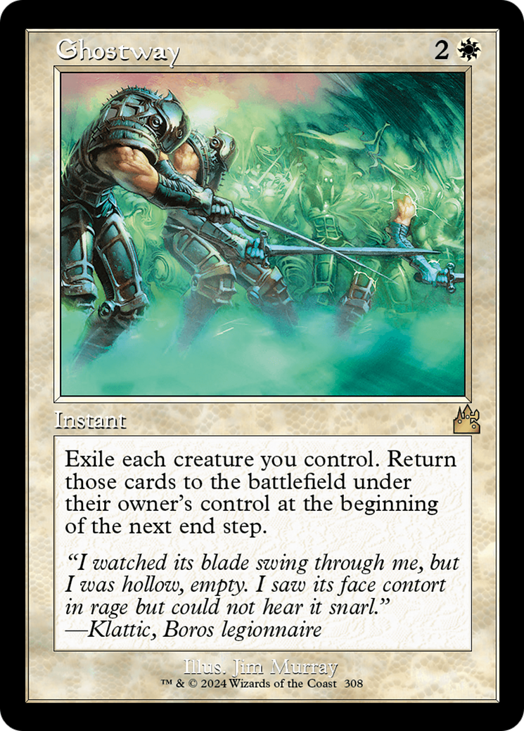 Ghostway (Retro Frame) [Ravnica Remastered] | Galactic Gamez
