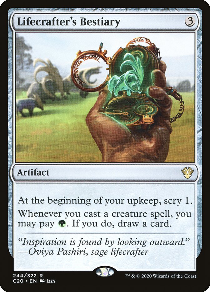Lifecrafter's Bestiary [Commander 2020] | Galactic Gamez