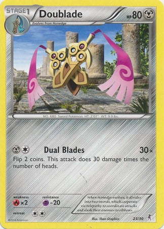 Doublade (23/30) [XY: Trainer Kit 1 - Bisharp] | Galactic Gamez