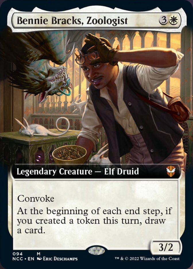 Bennie Bracks, Zoologist (Extended Art) [Streets of New Capenna Commander] | Galactic Gamez