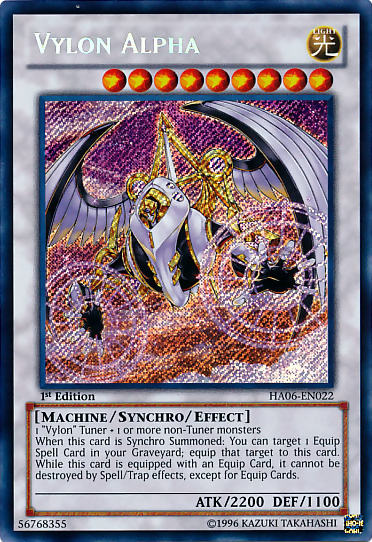 Vylon Alpha [HA06-EN022] Secret Rare | Galactic Gamez