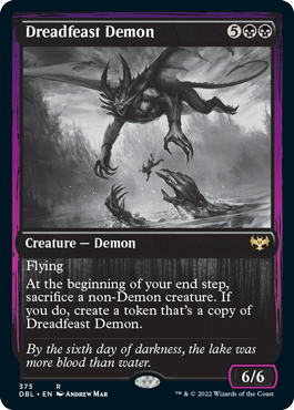 Dreadfeast Demon [Innistrad: Double Feature] | Galactic Gamez