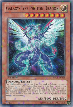 Galaxy-Eyes Photon Dragon [SP13-EN008] Starfoil Rare | Galactic Gamez