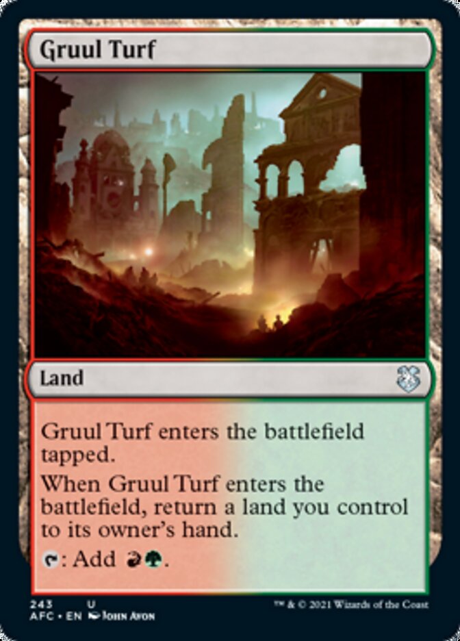 Gruul Turf [Dungeons & Dragons: Adventures in the Forgotten Realms Commander] | Galactic Gamez