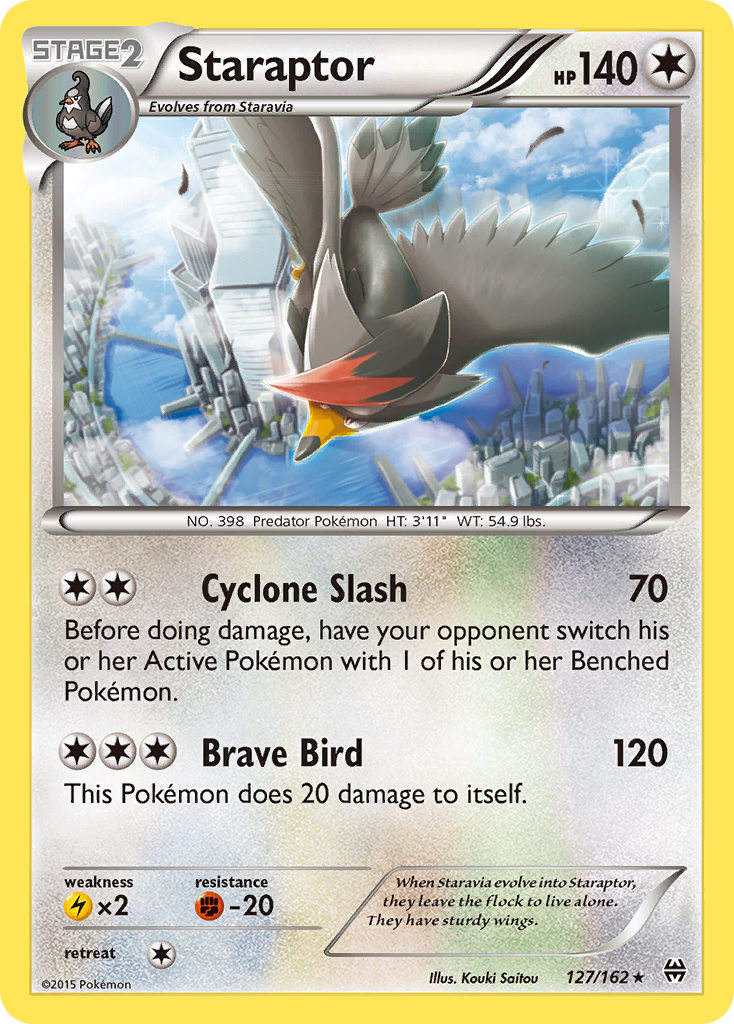 Staraptor (127/162) [XY: BREAKthrough] | Galactic Gamez