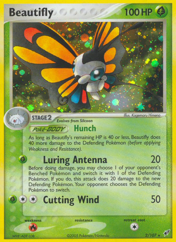 Beautifly (2/107) [EX: Deoxys] | Galactic Gamez