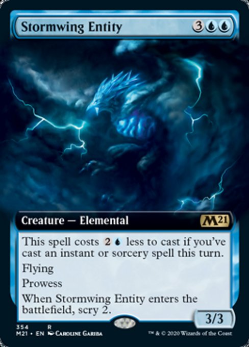 Stormwing Entity (Extended Art) [Core Set 2021] | Galactic Gamez