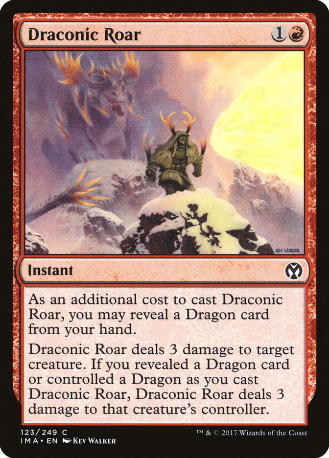 Draconic Roar [Iconic Masters] | Galactic Gamez