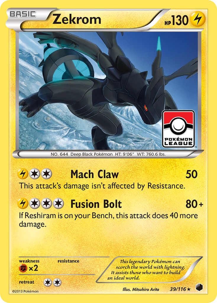 Zekrom (39/116) [Black & White: Plasma Freeze] | Galactic Gamez