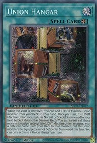 Union Hangar (Secret) [SBCB-EN077] Secret Rare | Galactic Gamez