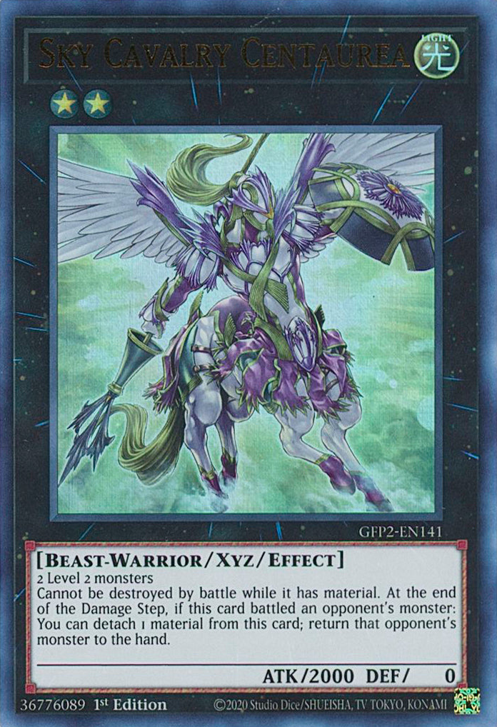 Sky Cavalry Centaurea [GFP2-EN141] Ultra Rare | Galactic Gamez