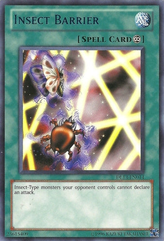 Insect Barrier (Blue) [DL13-EN014] Rare | Galactic Gamez