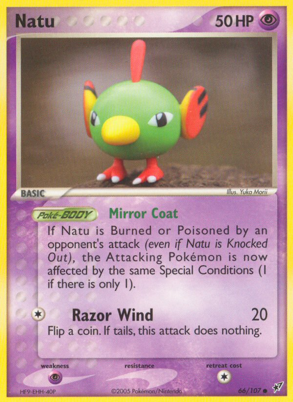 Natu (66/107) [EX: Deoxys] | Galactic Gamez