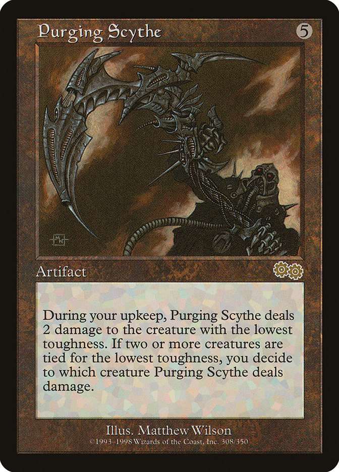 Purging Scythe [Urza's Saga] | Galactic Gamez