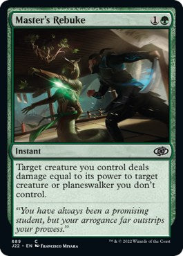 Master's Rebuke [Jumpstart 2022] | Galactic Gamez