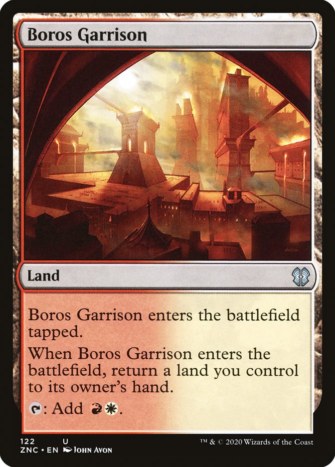 Boros Garrison [Zendikar Rising Commander] | Galactic Gamez