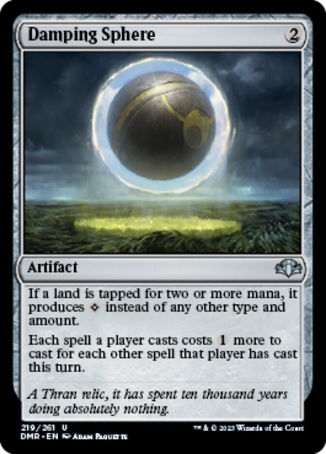 Damping Sphere [Dominaria Remastered] | Galactic Gamez