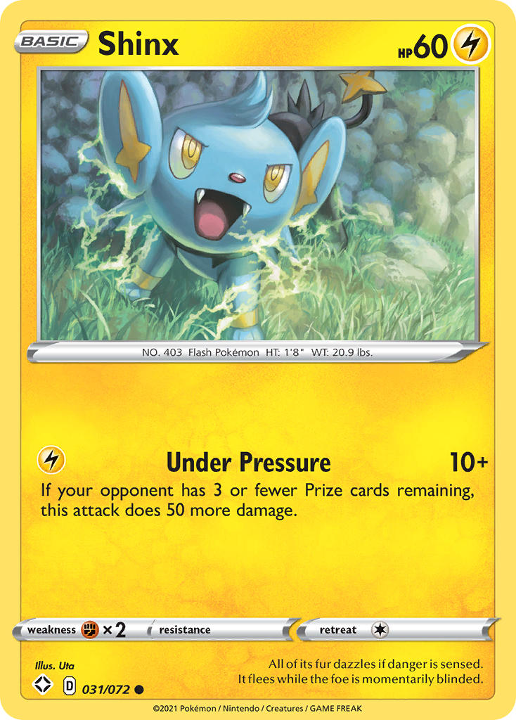 Shinx (031/072) [Sword & Shield: Shining Fates] | Galactic Gamez