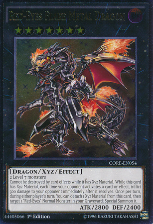 Red-Eyes Flare Metal Dragon (UTR) [CORE-EN054] Ultimate Rare | Galactic Gamez