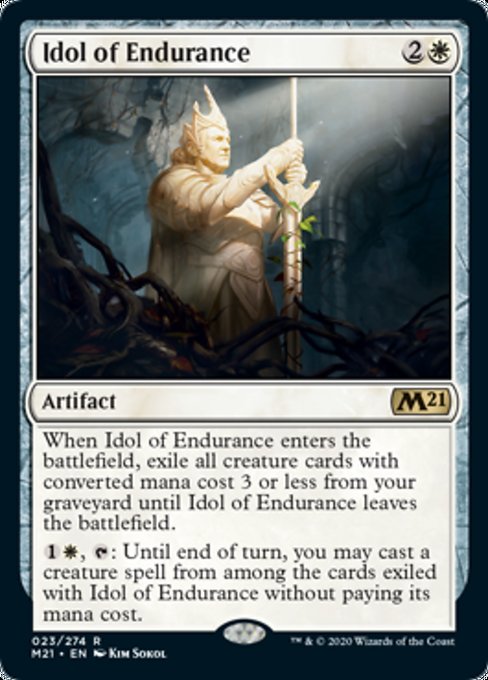 Idol of Endurance [Core Set 2021] | Galactic Gamez