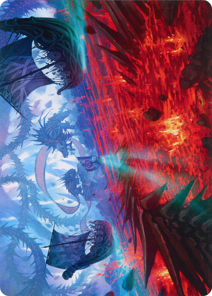 Invasion of Kaldheim Art Card [March of the Machine Art Series] | Galactic Gamez