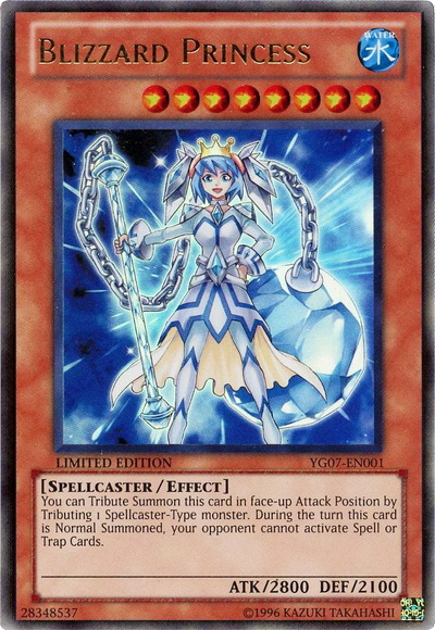 Blizzard Princess [YG07-EN001] Ultra Rare | Galactic Gamez