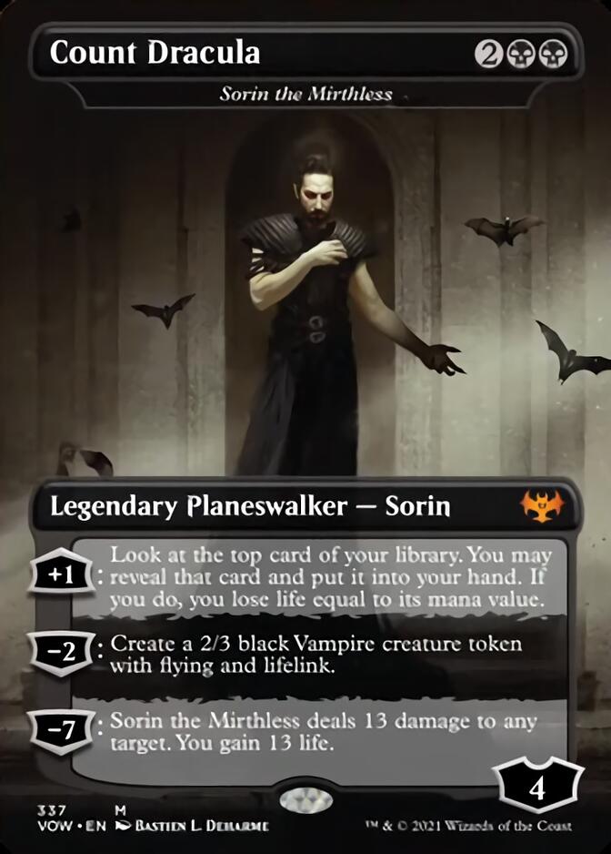 Sorin the Mirthless - Count Dracula [Innistrad: Crimson Vow] | Galactic Gamez