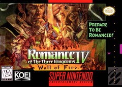 Romance of the Three Kingdoms IV Wall of Fire - Super Nintendo | Galactic Gamez