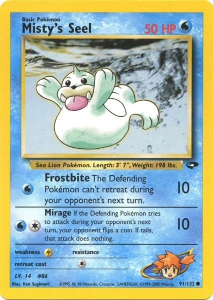 Misty's Seel (91/132) [Gym Challenge Unlimited] | Galactic Gamez