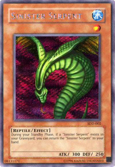 Sinister Serpent [SDD-002] Secret Rare | Galactic Gamez