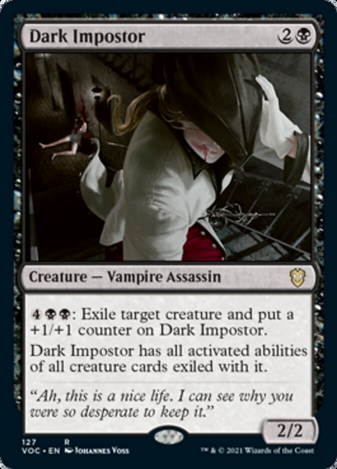 Dark Impostor [Innistrad: Crimson Vow Commander] | Galactic Gamez