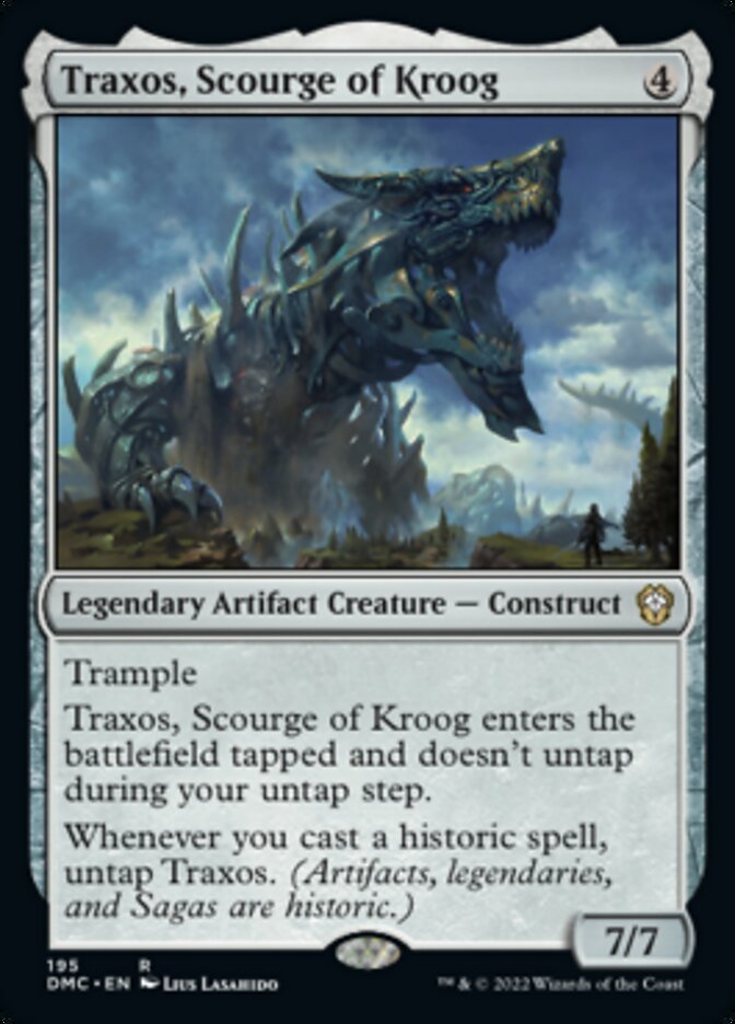 Traxos, Scourge of Kroog [Dominaria United Commander] | Galactic Gamez