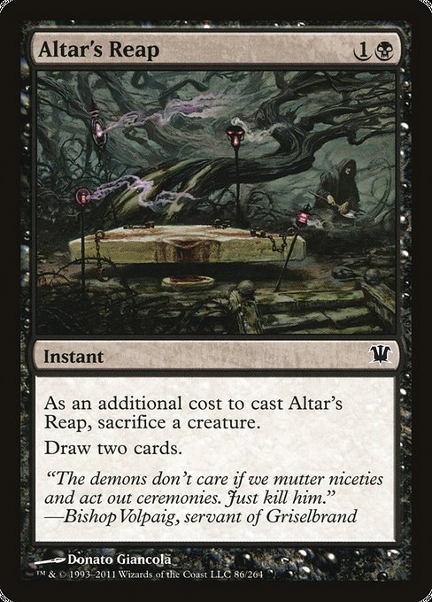 Altar's Reap [Innistrad] | Galactic Gamez