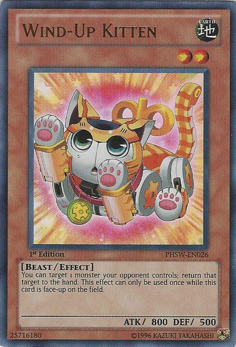 Wind-Up Kitten [PHSW-EN026] Ultra Rare | Galactic Gamez