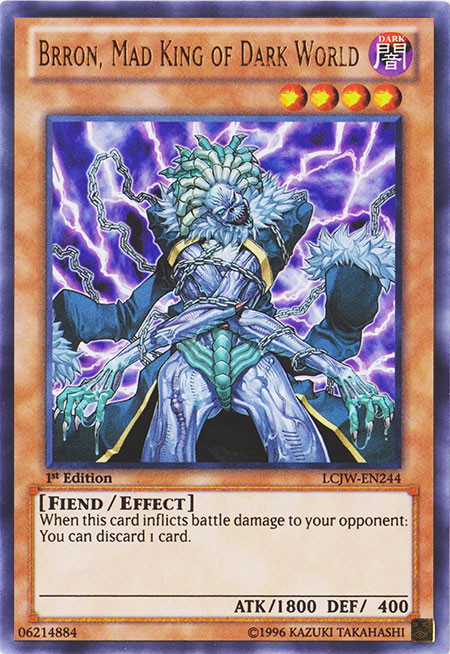 Brron, Mad King of Dark World [LCJW-EN244] Ultra Rare | Galactic Gamez