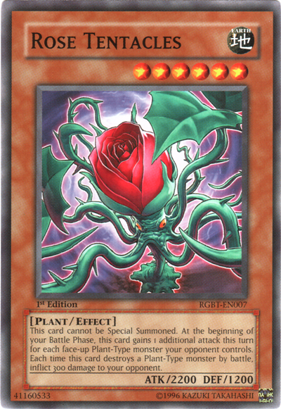 Rose Tentacles [RGBT-EN007] Common | Galactic Gamez